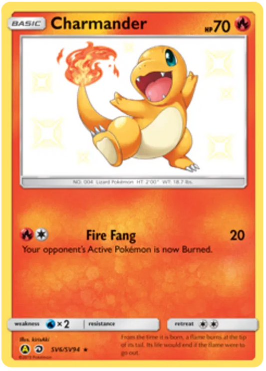 Charmander SV6/SV94 Hidden Fates