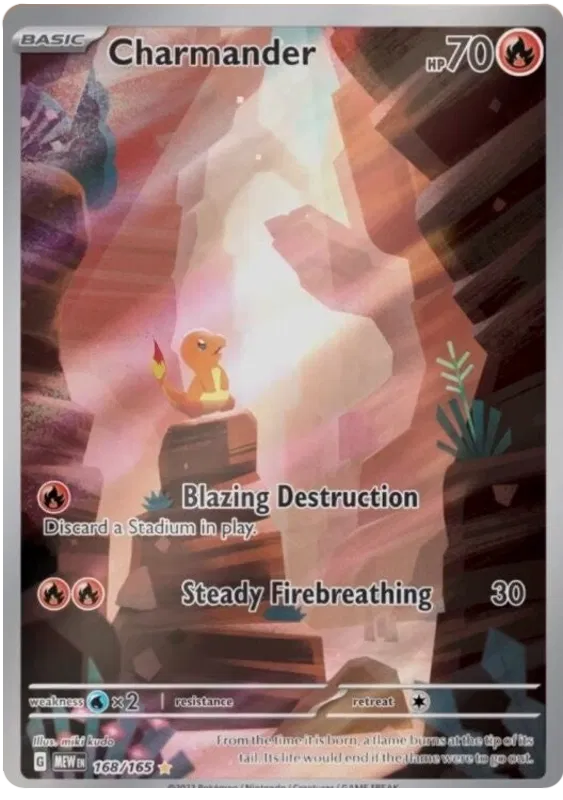 Charmander 168/165 Scarlet & Violet 151