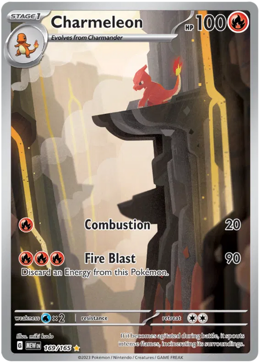 Charmeleon 169/165 Scarlet & Violet 151