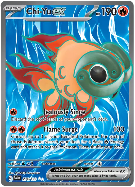 Chi-Yu ex 234/193 Paldea Evolved