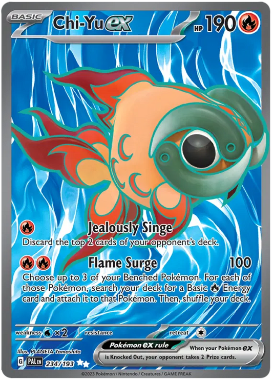 Chi-Yu ex 234/193 Paldea Evolved