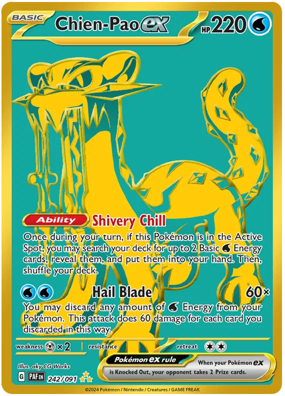 Chien-Pao ex 242/091 Paldean Fates