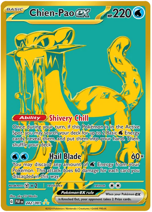 Chien-Pao ex 242/091 Paldean Fates