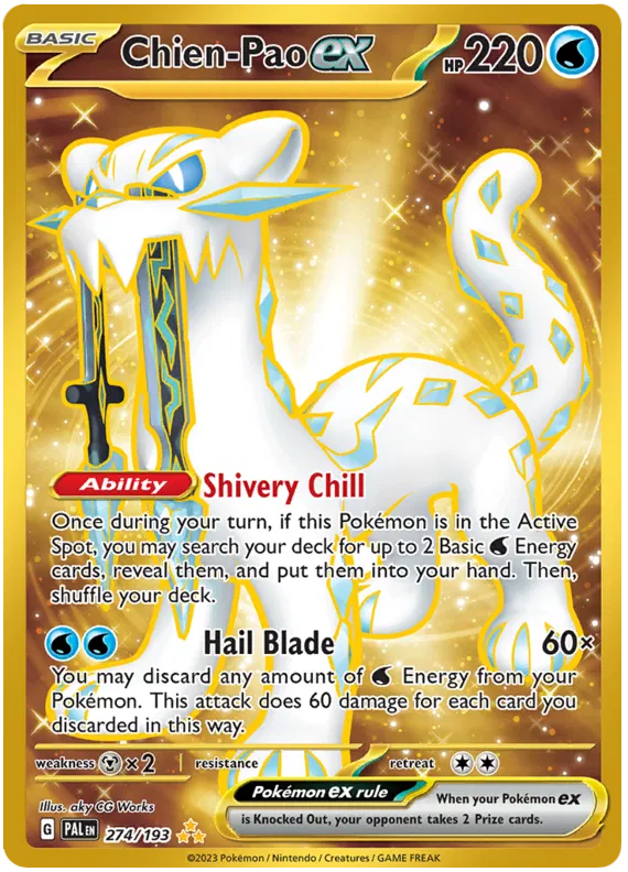 Chien-Pao ex 274/193 Paldea Evolved