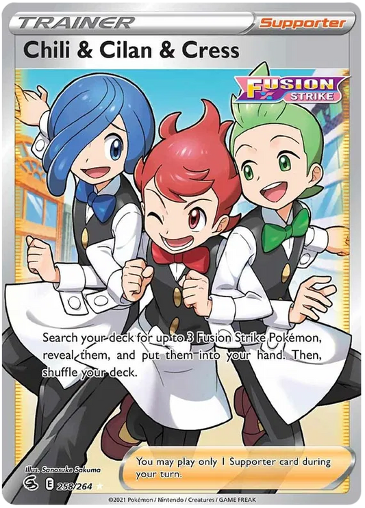 Chili & Cilan & Cress 258/264 Fusion Strike