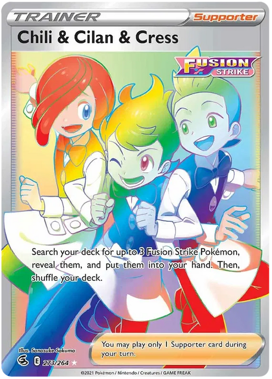Chili & Cilan & Cress 273/264 Fusion Strike