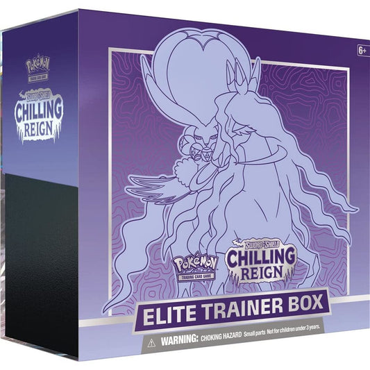 Chilling Reign - ETB - Elite Trainer Box Shadow Rider Calyrex