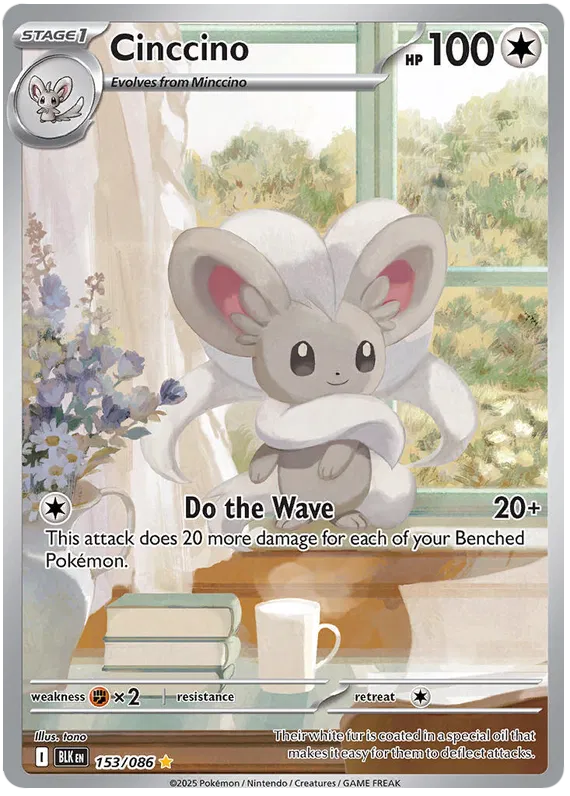 Cinccino 153/086 Black Bolt