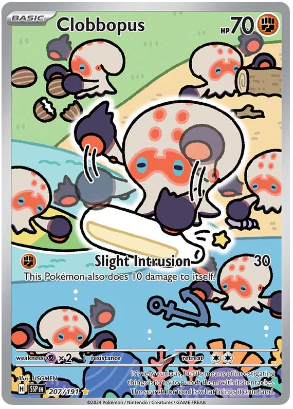 Clobbopus 207/191 Surging Sparks