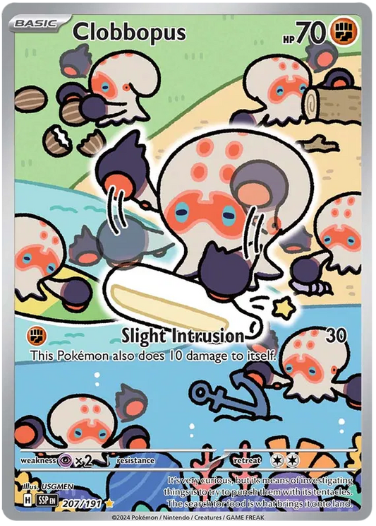 Clobbopus 207/191 Surging Sparks