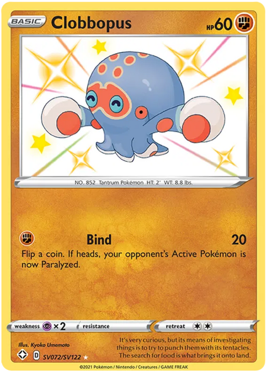 Clobbopus SV072/SV122 Shining Fates