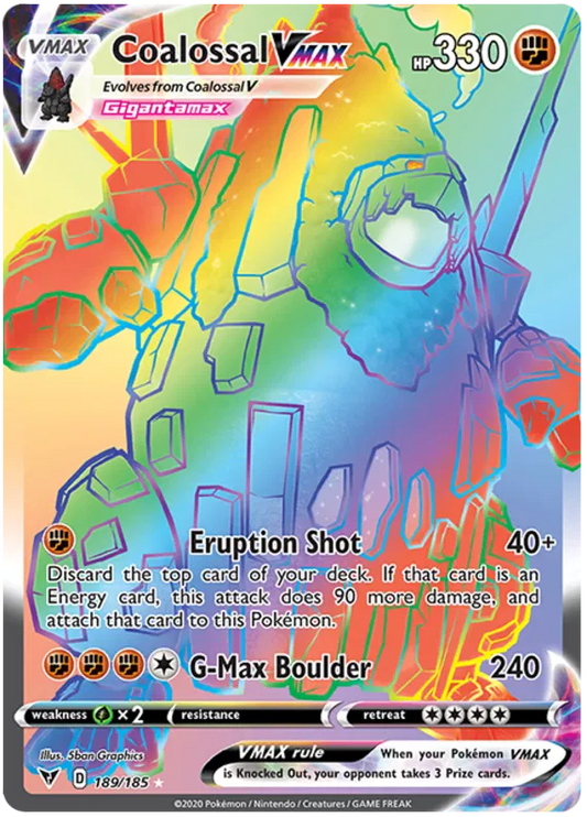 Coalossal VMAX 189/185 Vivid Voltage