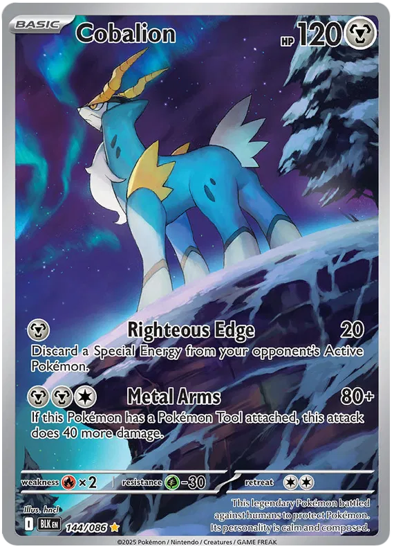 Cobalion 144/086 Black Bolt