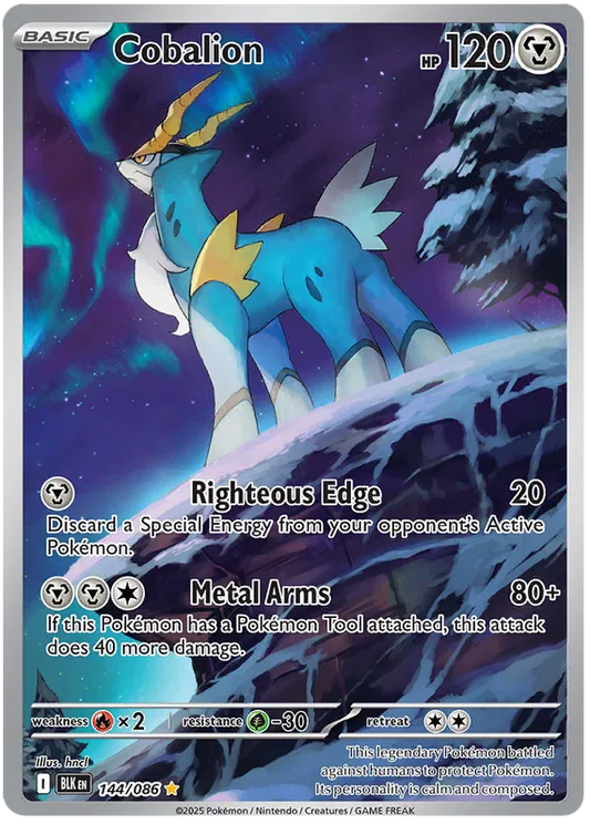 Cobalion 144/086 Black Bolt
