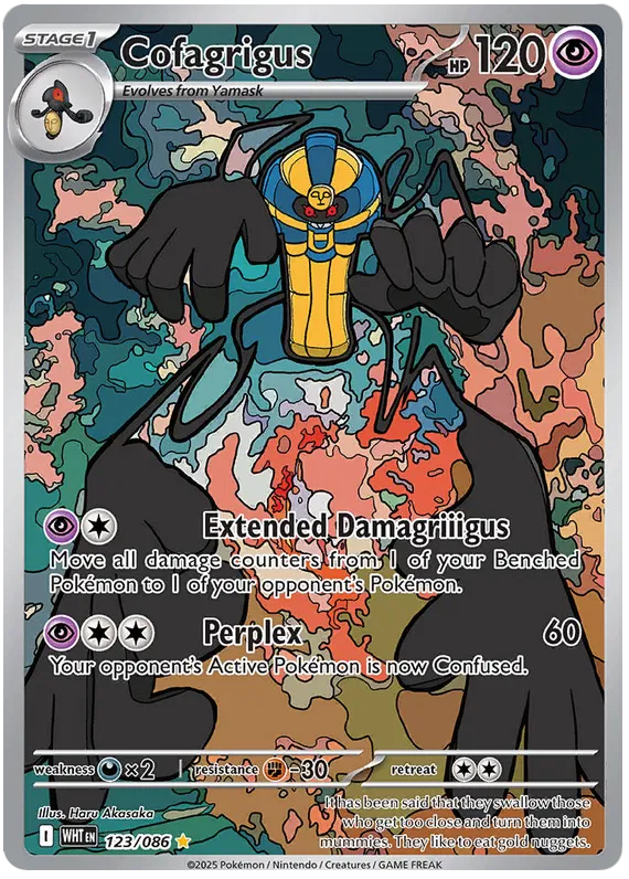 Cofagrigus 123/086 White Flare