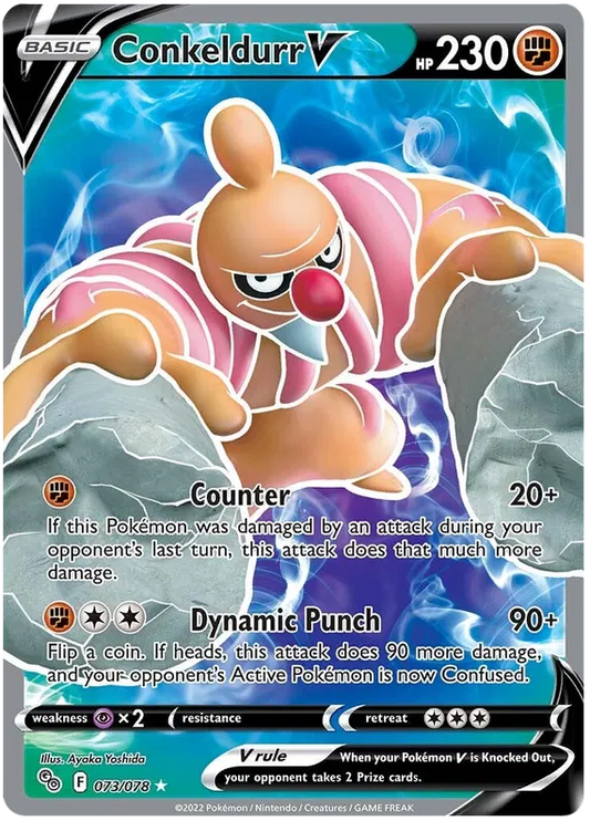 Conkeldurr V 73/78 Pokemon Go