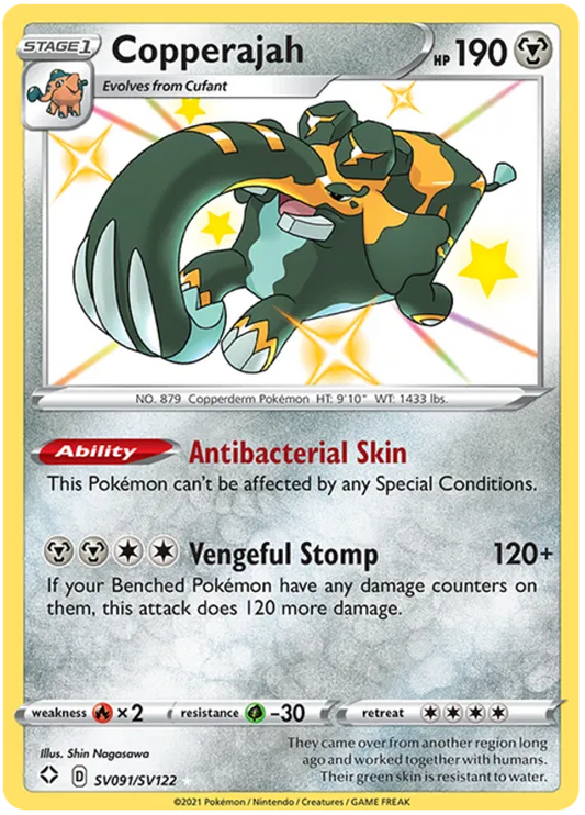 Copperajah SV091/SV122 Shining Fates