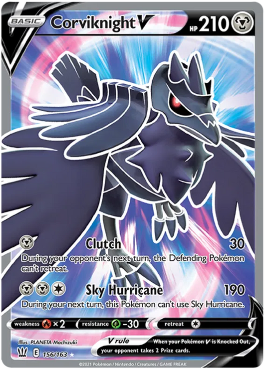 Corviknight V 156/163 Sword & Shield Battle Styles