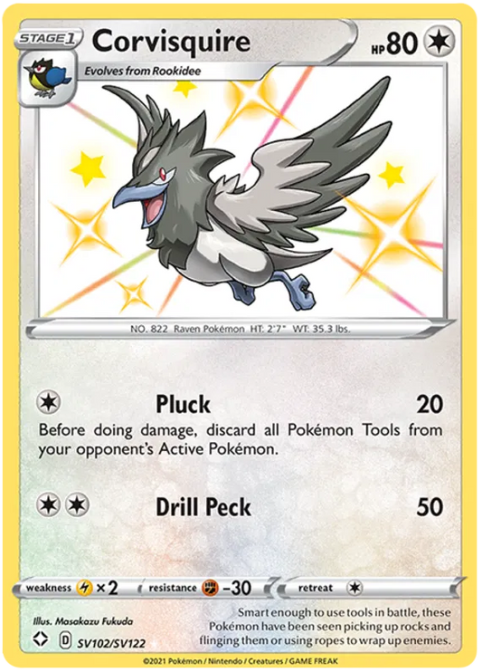 Corvisquire SV102/SV122 Shining Fates