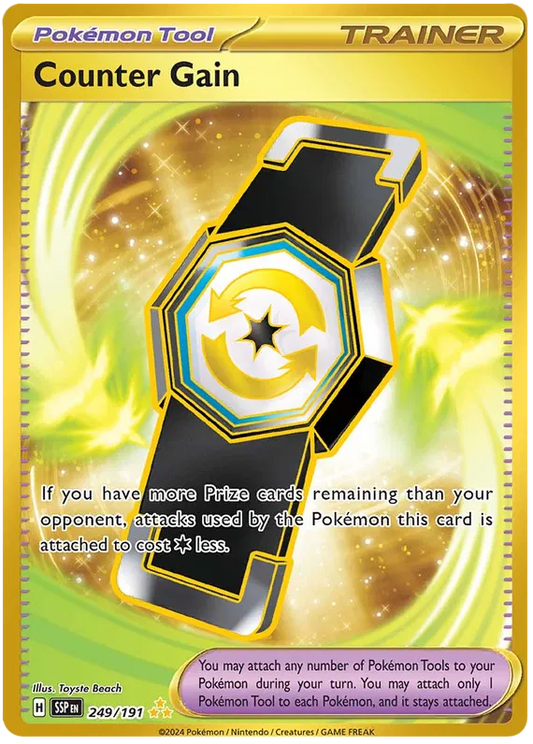 Counter Gain 249/191 Surging Sparks