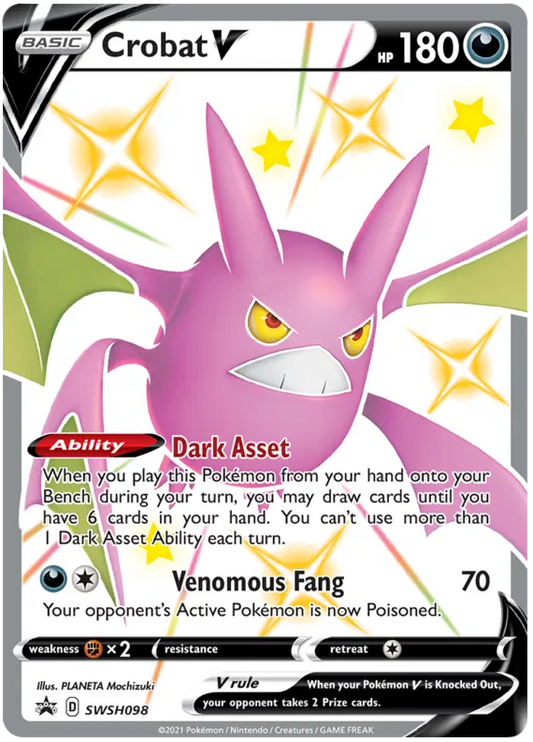 Crobat V SWSH098 Sword & Shield Promo