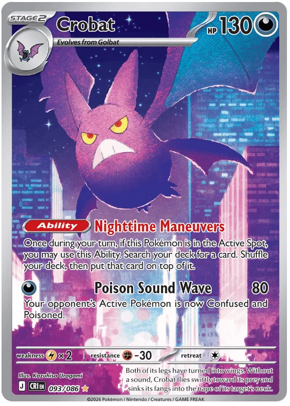 Crobat 093/086 Chaos Rising