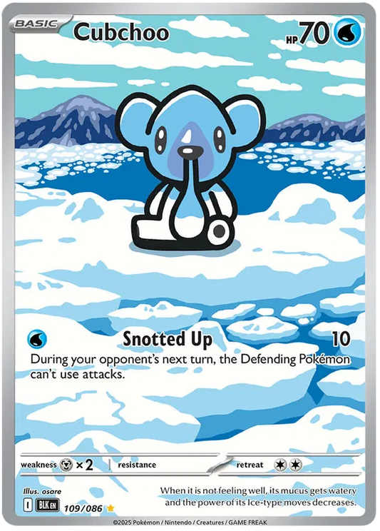 Cubchoo 109/086 Black Bolt