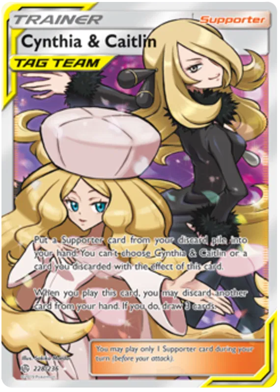 Cynthia & Caitlin 228/236 Cosmic Eclipse