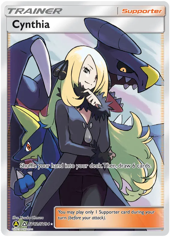 Cynthia SV82/SV94 Hidden Fates