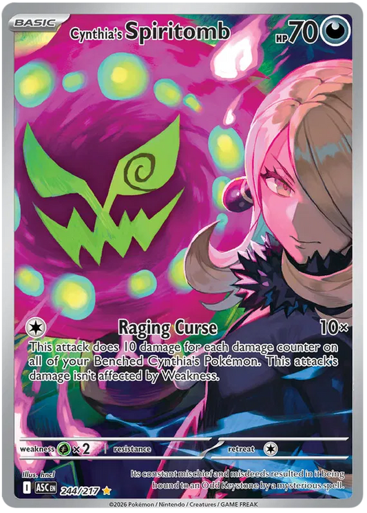 Cynthia's Spiritomb 244/217 Ascended Heroes