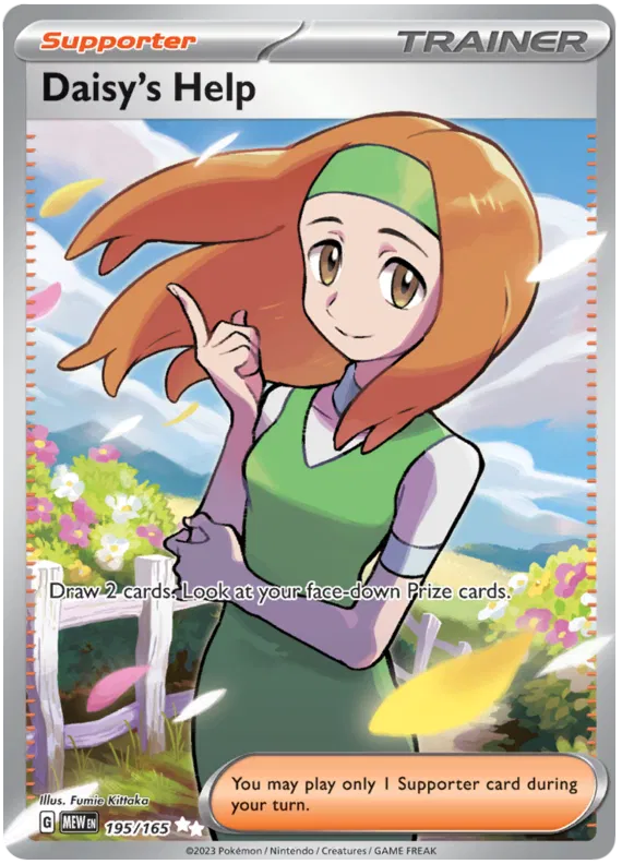 Daisy's Help 195/165 Scarlet & Violet 151
