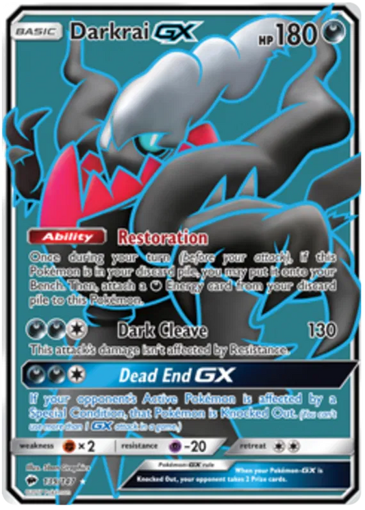 Darkrai GX 139/147 Burning Shadows