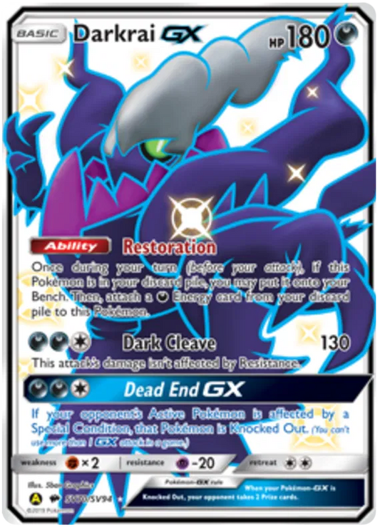 Darkrai GX SV70/SV94 Hidden Fates