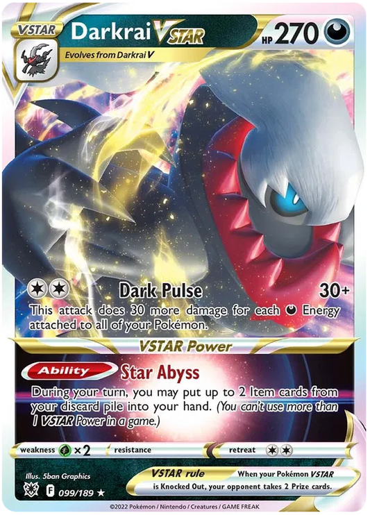 Darkrai VSTAR 099/189 Astral Radiance