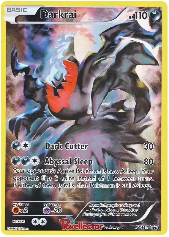 Darkrai XY114 Promos