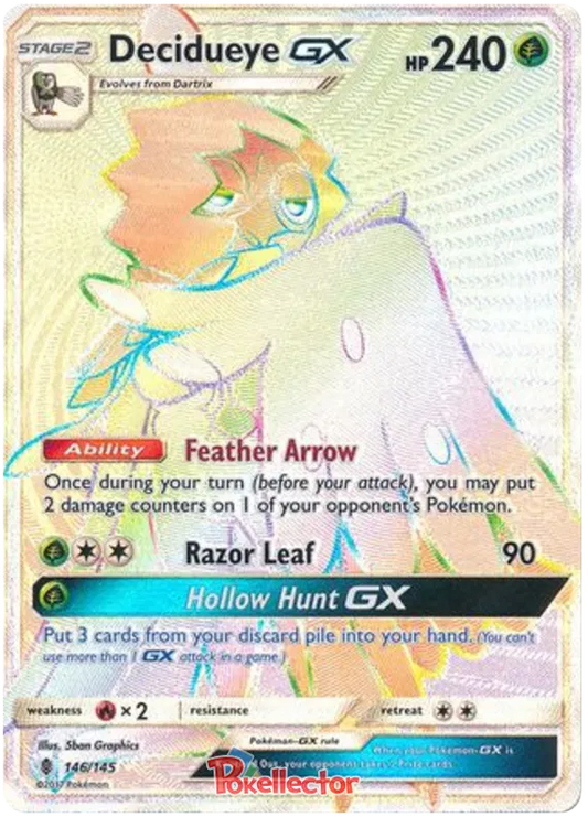 Decidueye GX 146/145 Guardians Rising