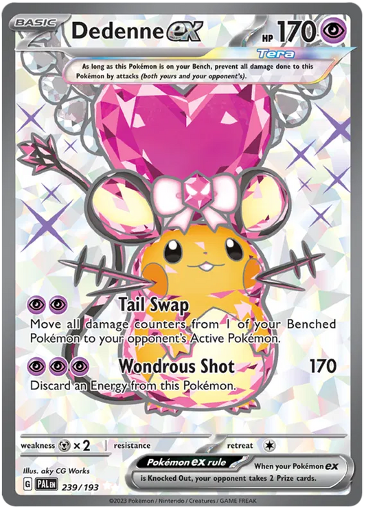 Dedenne ex 239/193 Paldea Evolved