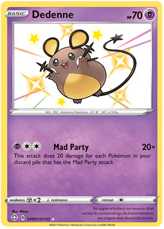 Dedenne SV051/SV122 Shining Fates