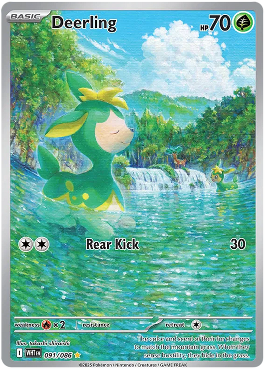 Deerling 091/086 White Flare