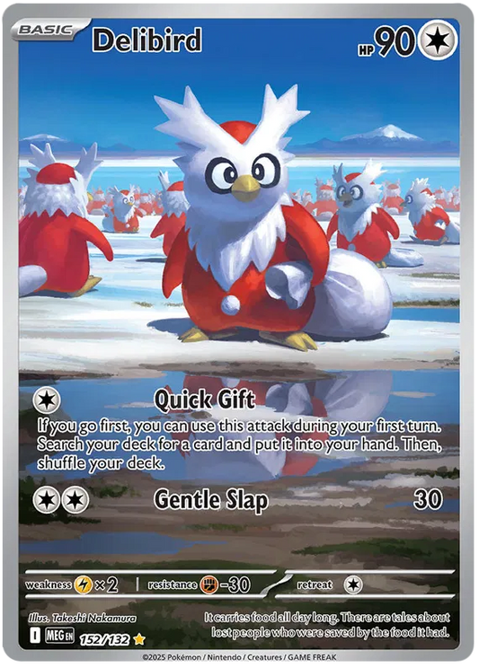 Delibird 152/132 Mega Evolution