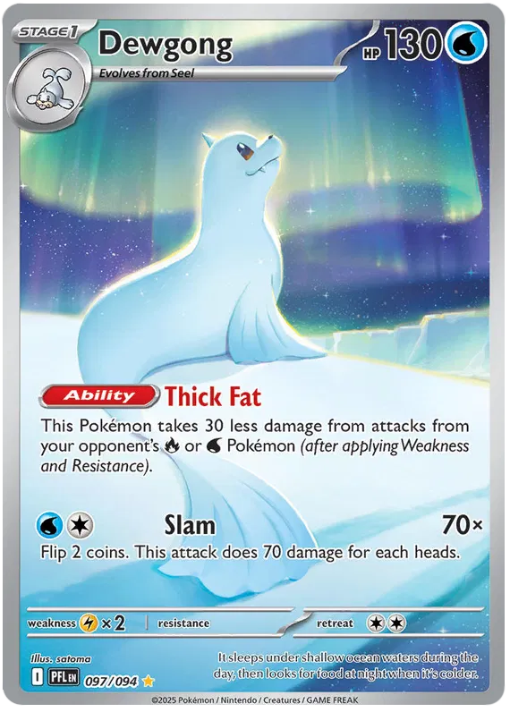 Dewgong 097/094 Phantasmal Flames