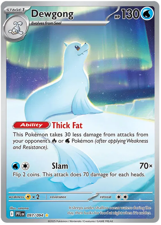 Dewgong 097/094 Phantasmal Flames