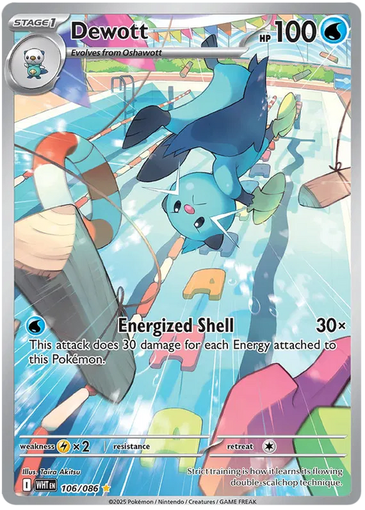 Dewott 106/086 White Flare