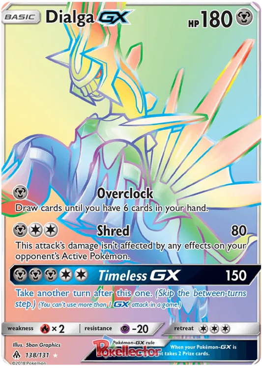 Dialga GX 138/131 Forbidden Light