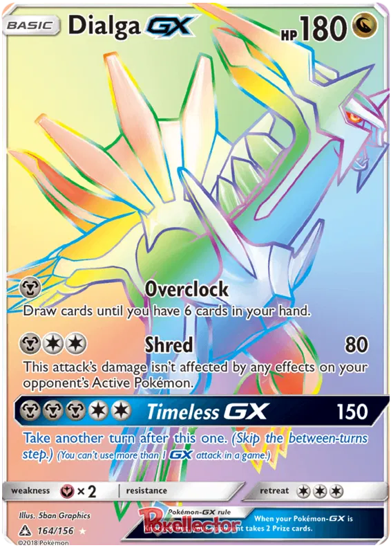 Dialga GX 164/156 Ultra Prism