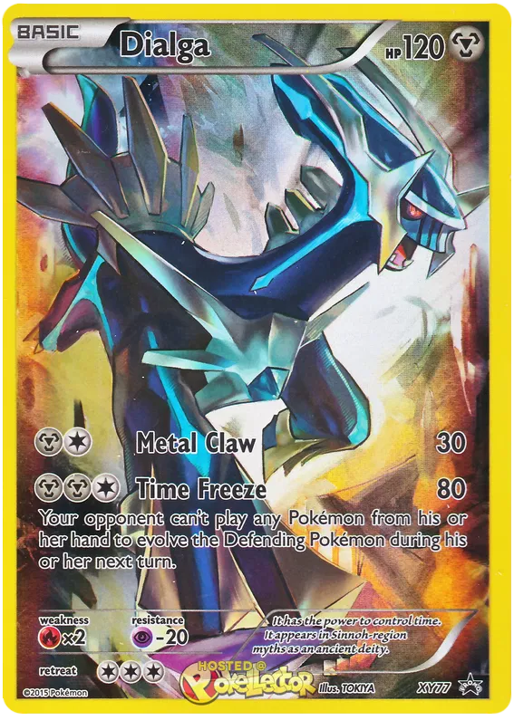Dialga XY77 Promos