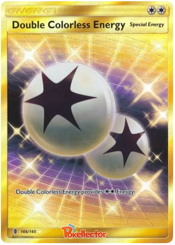 Double Colorless Energy 166/145 Guardians Rising