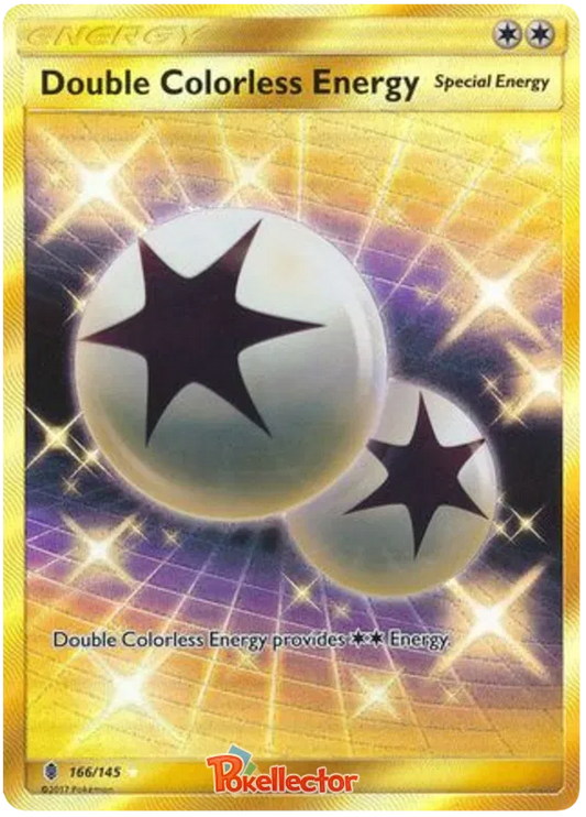 Double Colorless Energy 166/145 Guardians Rising