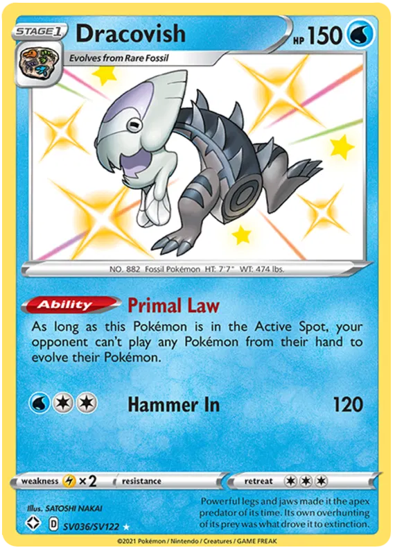 Dracovish SV036/SV122 Shining Fates