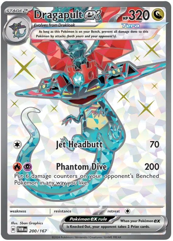 Dragapult ex 200/167 Twilight Masquerade